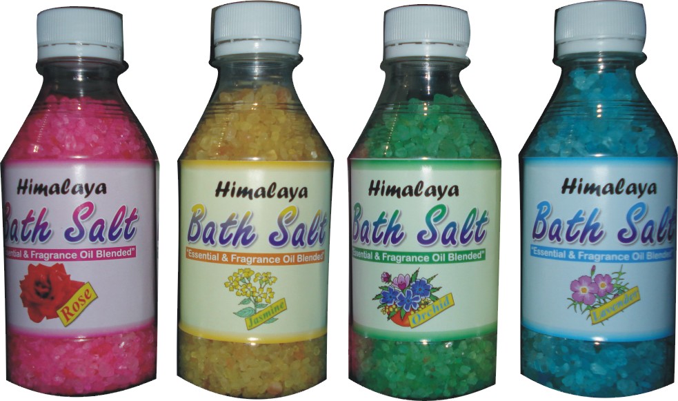 Bath Salt Perfumed Coloured