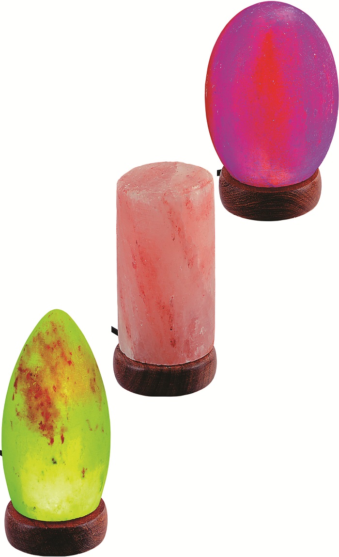 USB Mini Salt Lamp Crafted